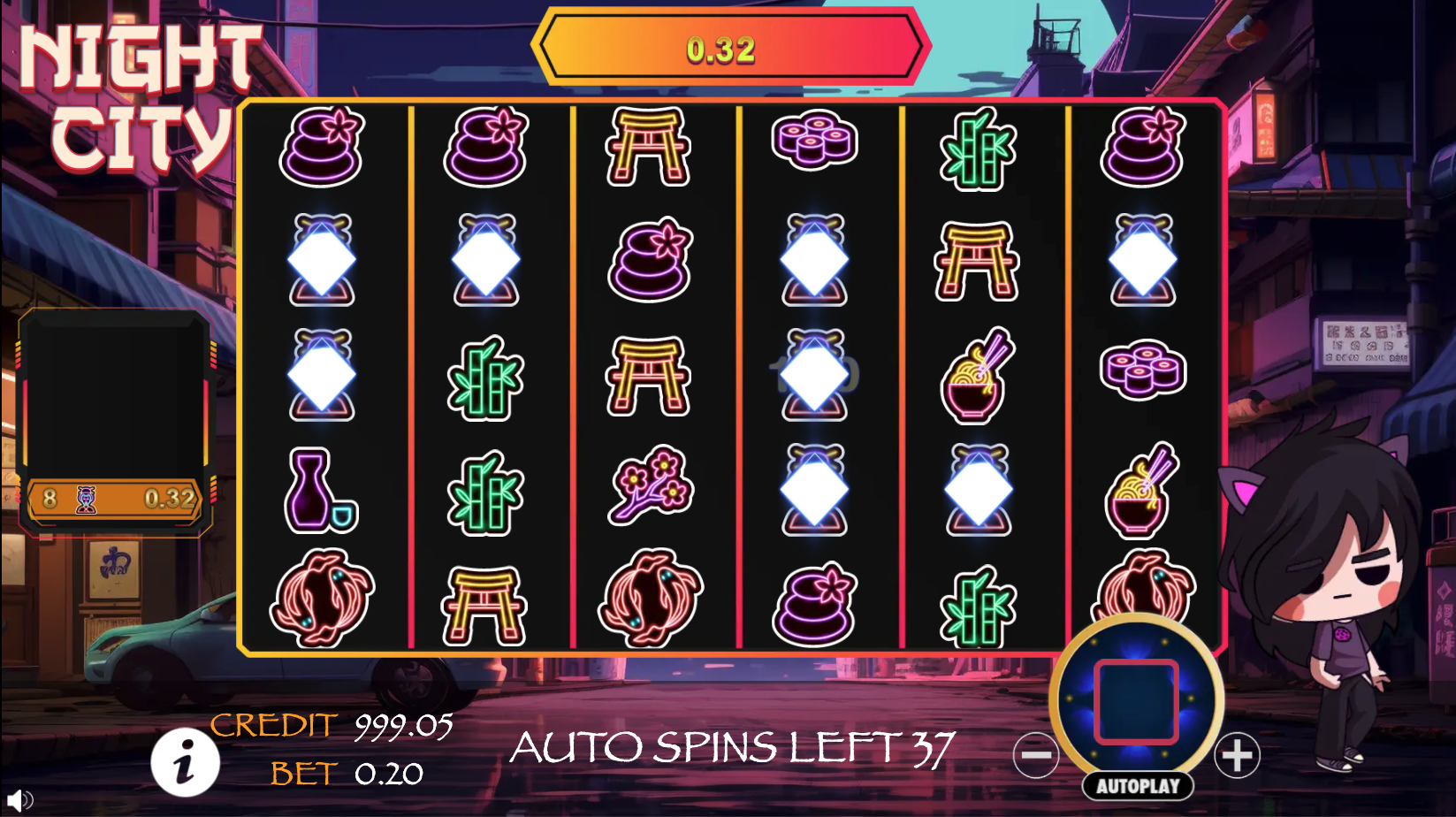 Night City social casino game screenshot 2 - Social casino game entertainment only